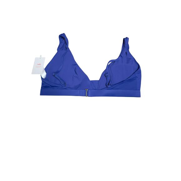 Andie NWT The Tahiti Bikini Top In Lapis Blue XL Beach Resort Vacation Swimwear - Picture 3 of 6